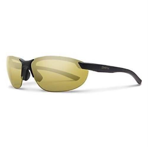 Smith Parallel 2 Rimless Sunglasses Black/polarized Gold Mirror Ignitor Rose Red