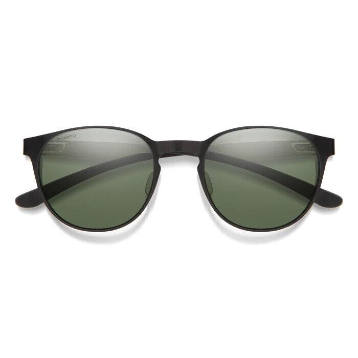 Unisex Smith Eastbank Metal Sunglasses OS Black Silver Gray Green Lens