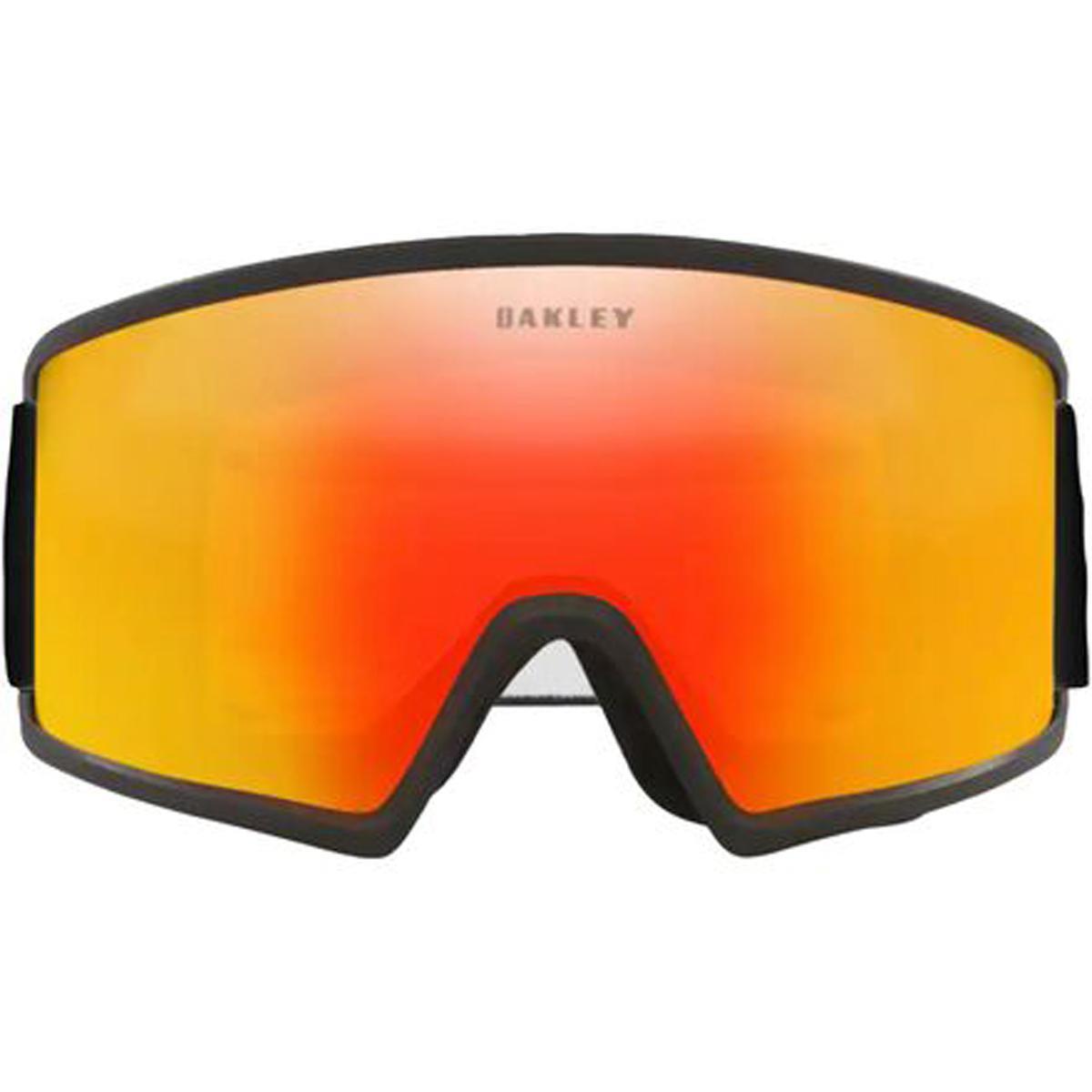Oakley Target Line L Goggles 2024 MATTE BLACK with FIRE IRIDIUM Lens
