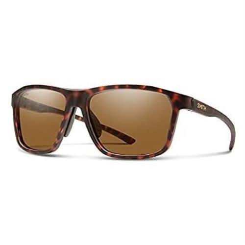 Smith Pinpoint Square Sunglasses Tortoise Havana Gold/chromapop Polarized Brown
