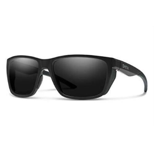 Smith Longfin Designer Sunglasses in Matte Black/chromapop Polarized Black 59mm