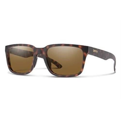 Smith Headliner Square Sunglasses Tortoise Havana Gold/chromapop Polarized Brown