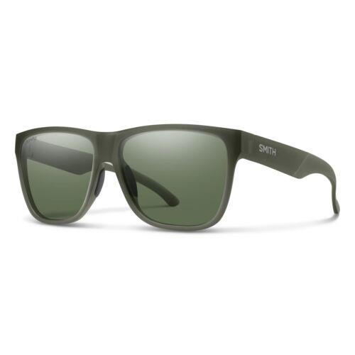 Smith Lowdown XL 2 Lifestyle Sunglasses - Matte Moss Crystal Frame Chromapop P - Frame: Gray