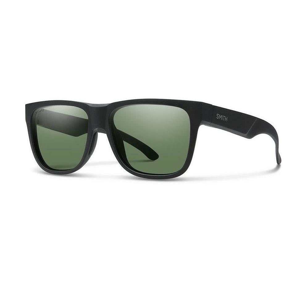 Smith Lowdown 2 Sunglasses - Chromapop - Matte Black w/ Polarized Gray Green