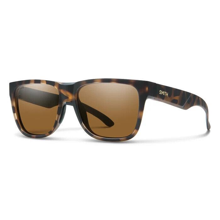 Smith Lowdown 2 Sunglasses - Matte Tortoise W/chromapop Polarized Brown