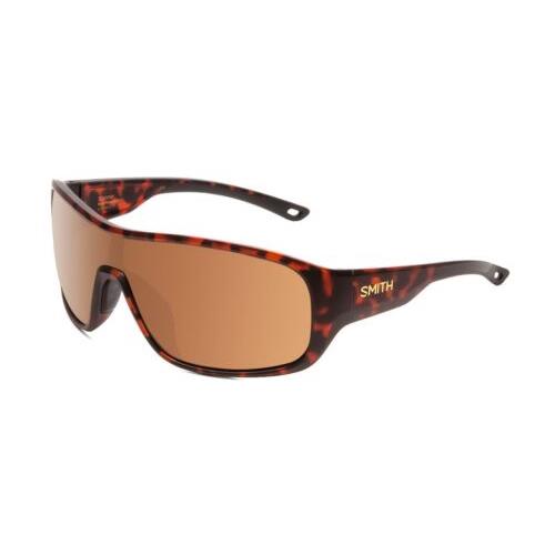 Smith Spinner Shield Sunglasses in Tortoise Gold/chromapop Polarized Brown 134mm