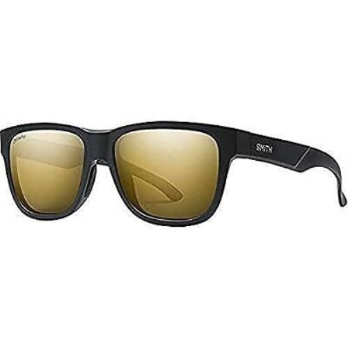 Smith Lowdown Slim 2 Sunglasses Matte Black Gold/chromapop Polarized Black Gold