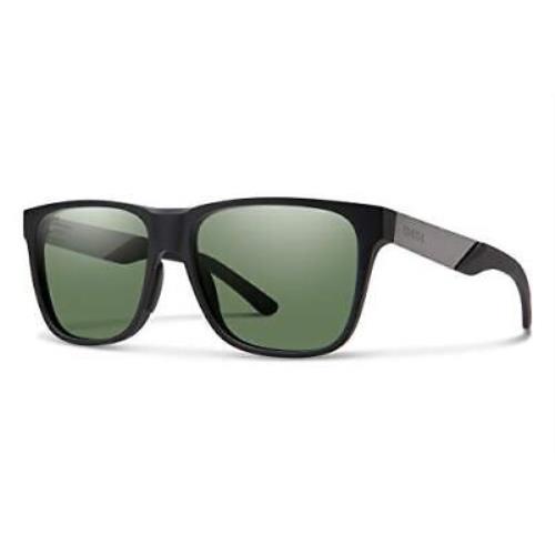 Smith Lowdown Steel Sunglasses in Black Ruthenium/chromapop Polarized Gray Green