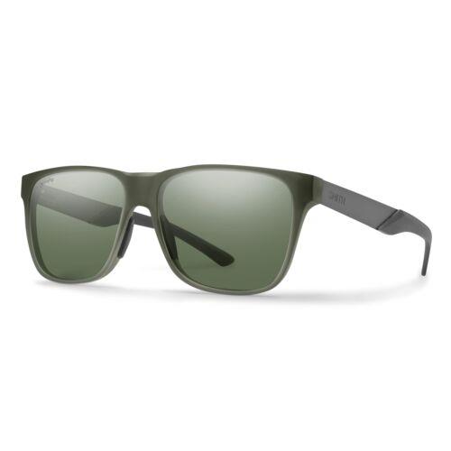 Smith Lowdown Sunglass Crystal/gunmetal/photochromic CP Polarized Gray Geen 56mm