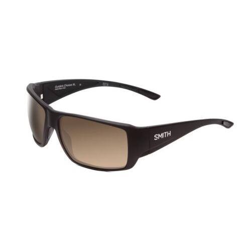 Smith Guide Choice XL Sunglasses Matte Black Chromapop Polarized Gray Green 63mm