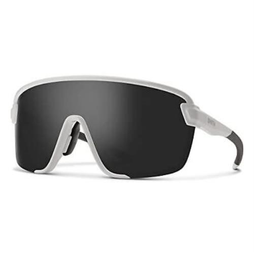 Smith Bobcat Oversized Semi-rimless Sunglasses White/chromapop Black+clear Lens
