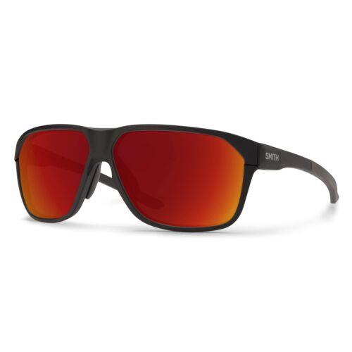 Smith Unisex Leadout Pivlock Performance Sunglasses - Matte Black Frame Chroma