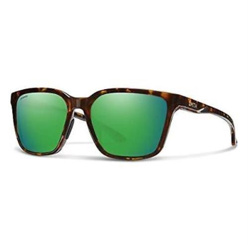 Smith Shoutout Sunglasses Vintage Tortoise/chromapop Glass Polarize Green Mirror