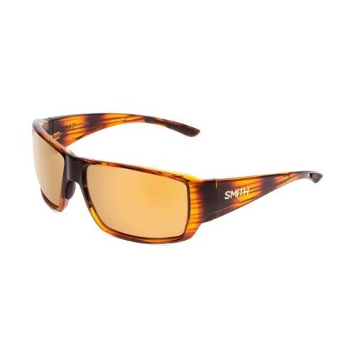 Smith Guide Choice Sunglasses Tortoise/cp Glass Polarize Bronze Mirror Gold 62mm - Frame: , Lens: