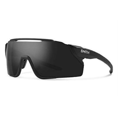 Smith Attack Mag Mtb Rimless Sunglasses Black/cp Black Chromapop Low Light Amber