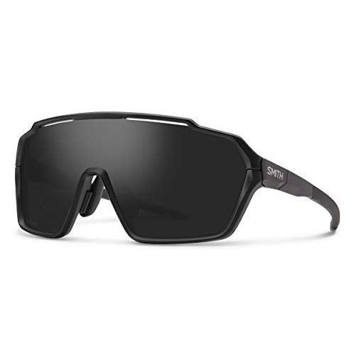 Smith Shift Mag Wrap Semi-rimless Sunglasses in Black/chromapop Black+clear Lens