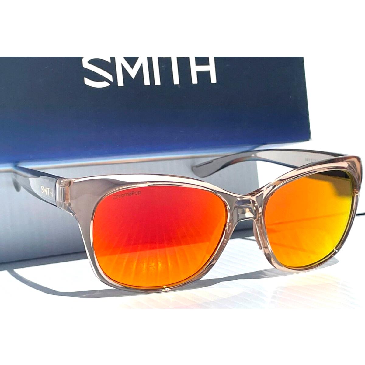 Smith Optics Feature Desert Crystal Chromapop Red Lens Sunglass 690