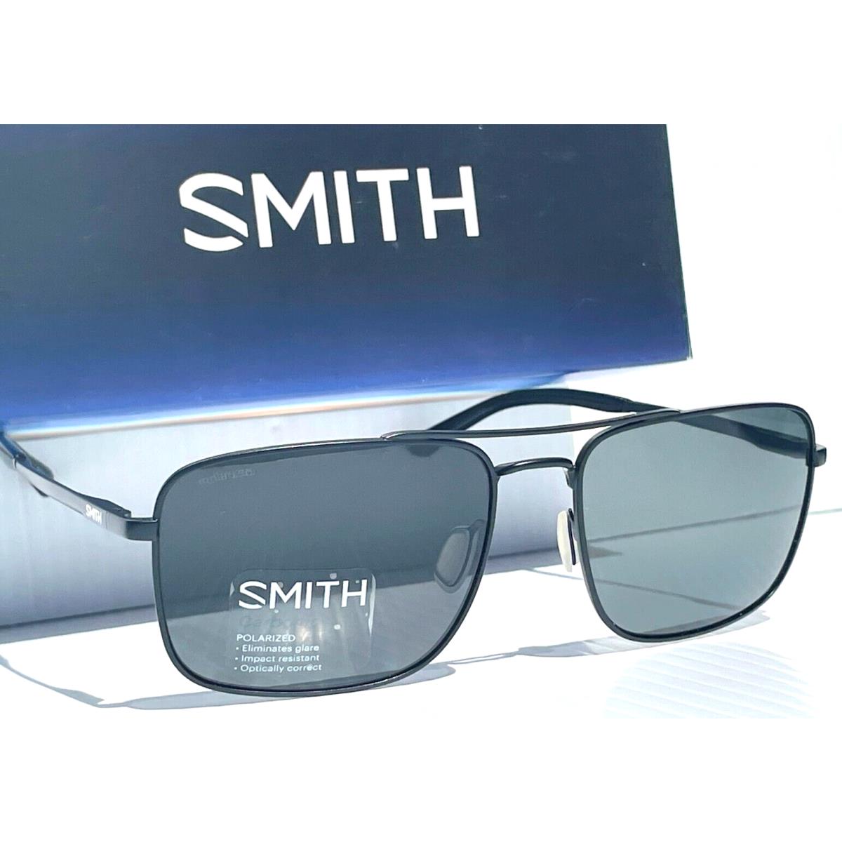 Smith Optics Outcome Matte Black Carbonic Polarized Grey Lens Sunglasses 003