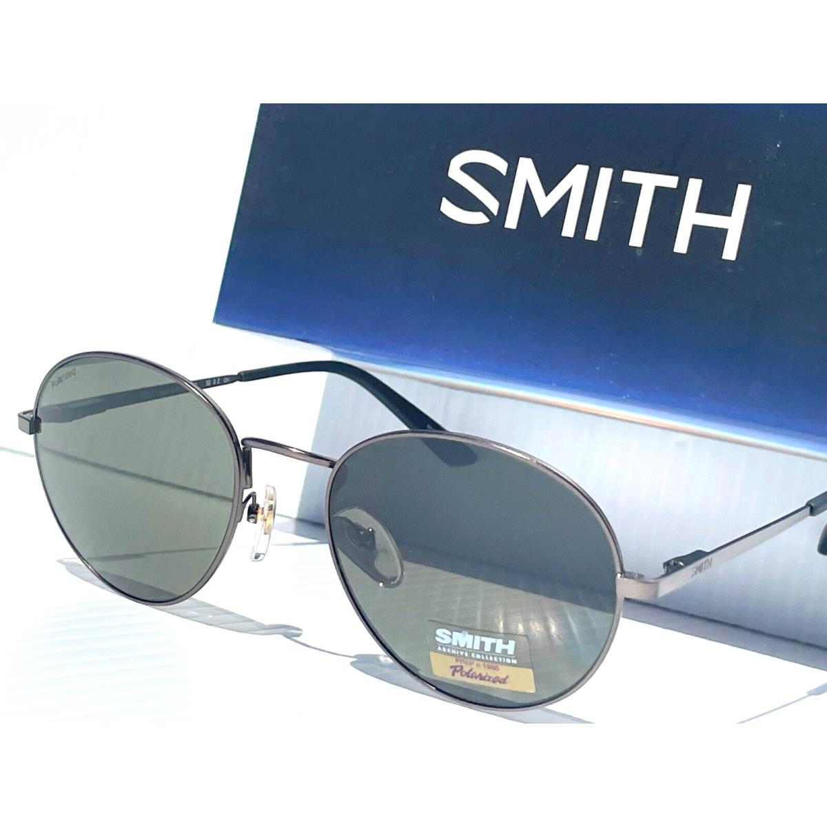 Smith Optics Prep Matte Gunmetal Carbonic Polarized Grey Lens Sunglass R80