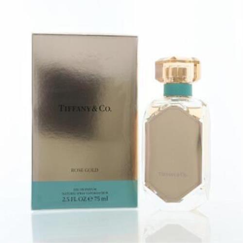 Tiffany Co Rose Gold 2.5 Oz Eau De Parfum Spray by Tiffany Box For Women