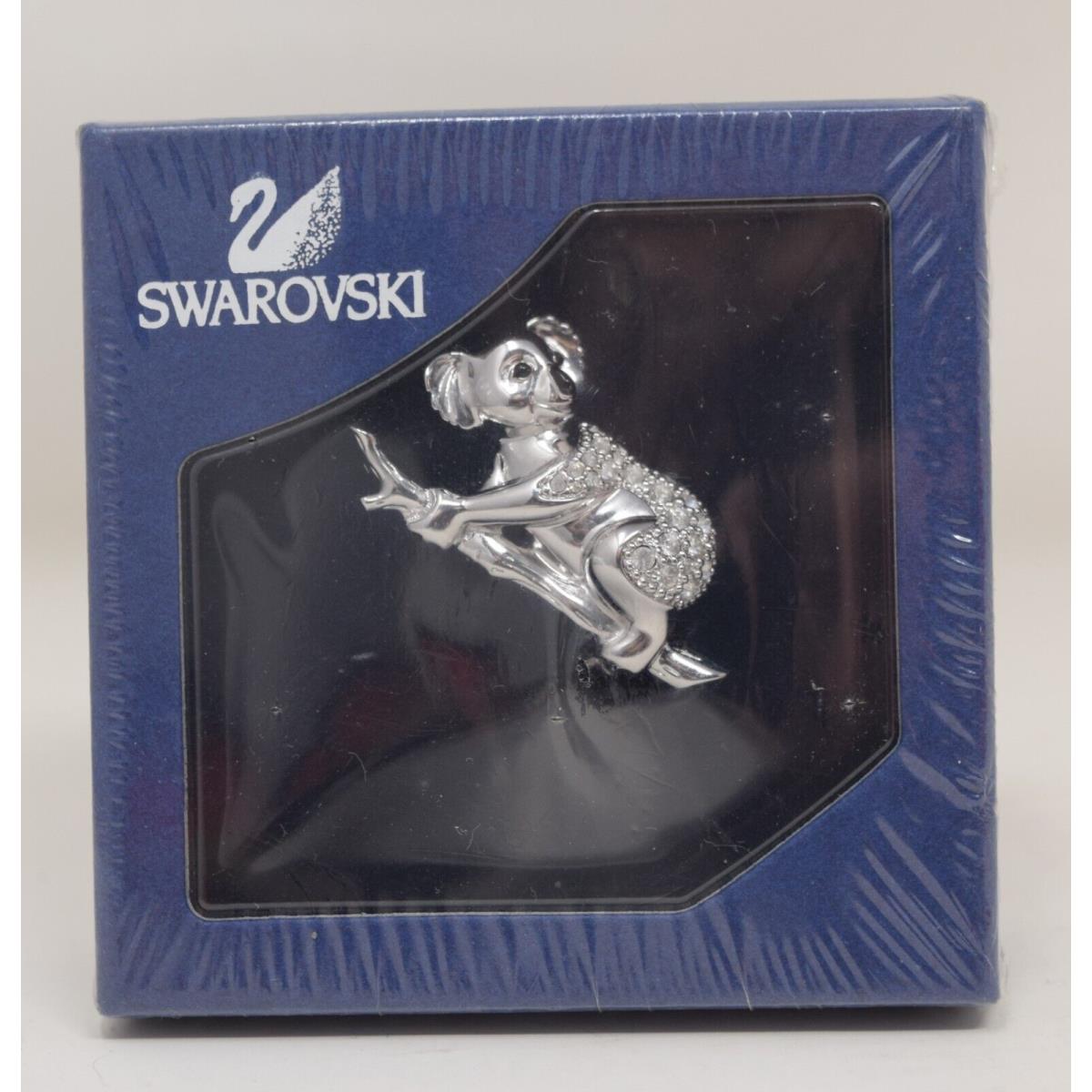 Swarovski Crystal Koala Pin Brooch