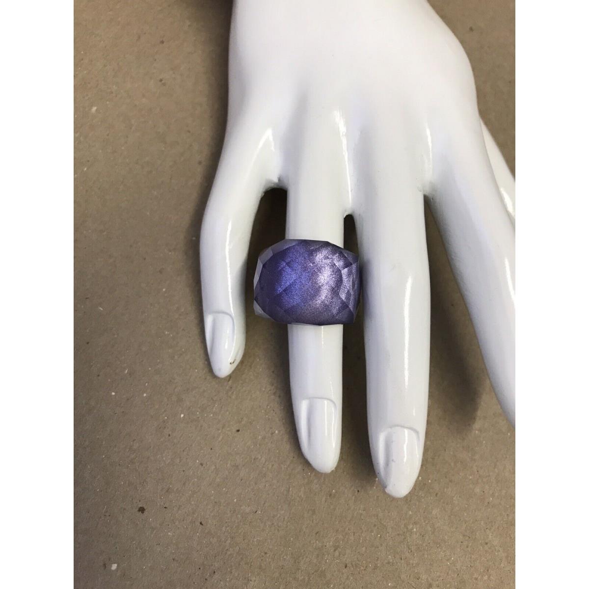 Swarovski Nirvana Flash Purple Lavender Ring EU 52 Size US 6