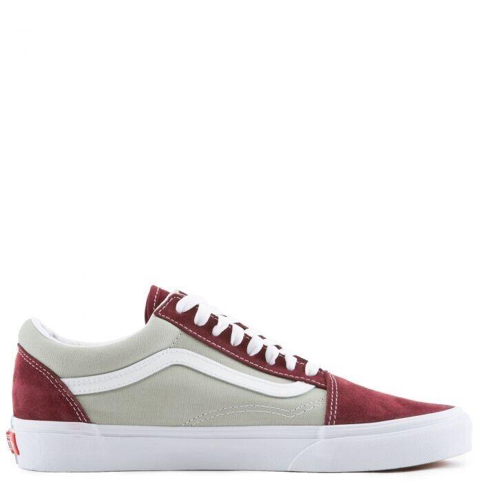 Vans Classic Sport Old Skool VN0A3WKT4RP Mens Red/gray Sneakers Size US 7 FNK397 - Red/Gray