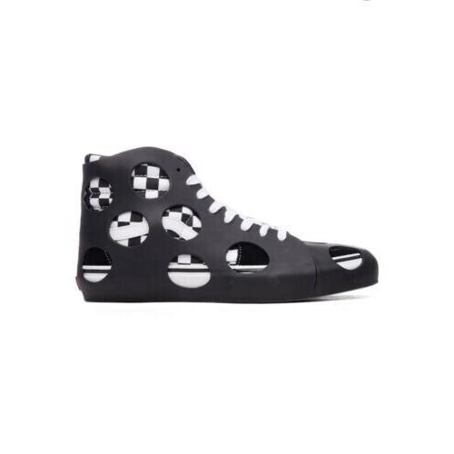 Vans Vault OG Sk8-Hi Cage LX Sneakers Checkered Black/white Size M4.5/W6