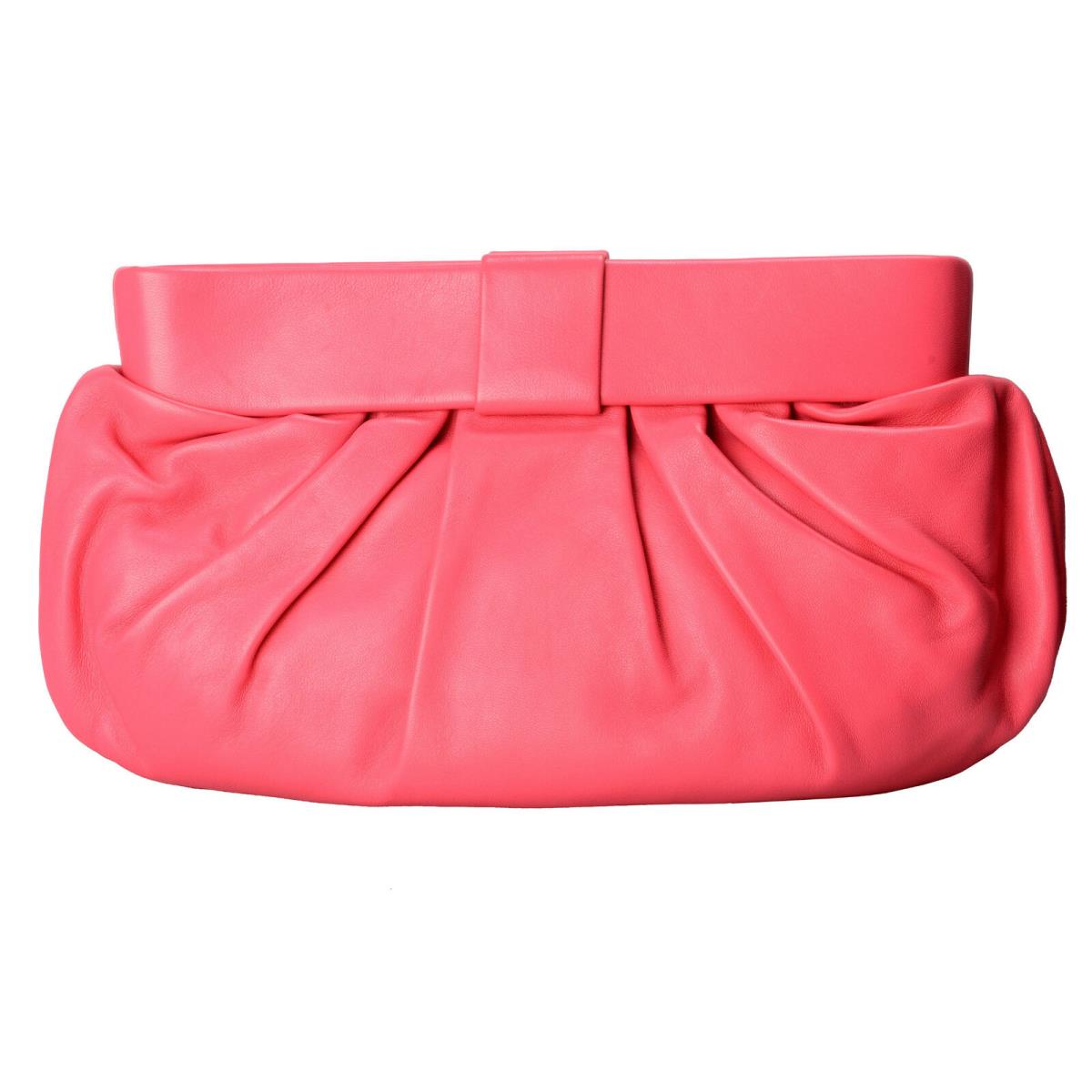 Red Valentino Women`s Pink Leather Clutch