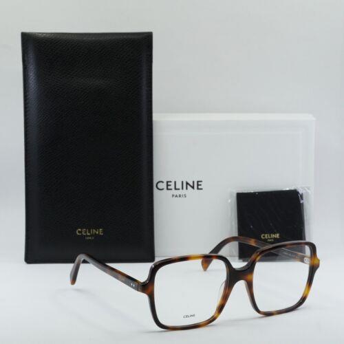 Celine CL50076I 053 Havana 57mm Eyeglasses