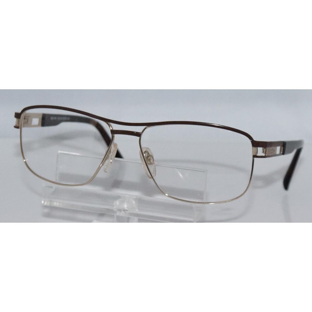 Unisex Cazal 7034 004 Brown Gold Titanium Eyeglasses