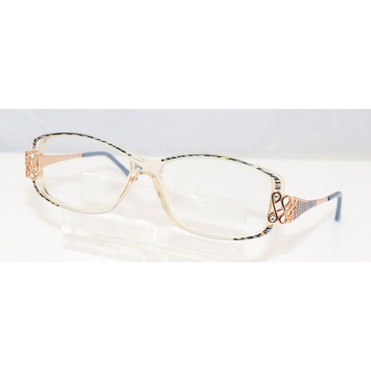 Women`s Cazal 3002 951 Blue Clear Gold Eyeglasses