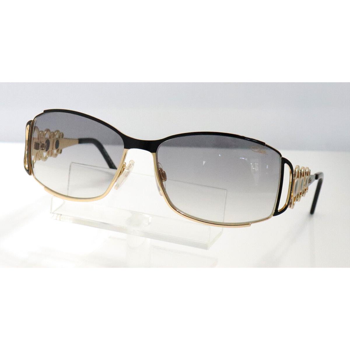 Cazal Mod. 9017 Col. 001 Black Gold Sunglasses 60 mm