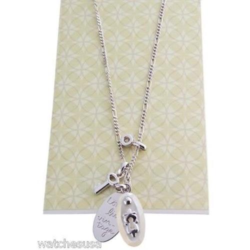 Fossil Women`s Necklace Stainless Steel JF16820040 Necklace Cha