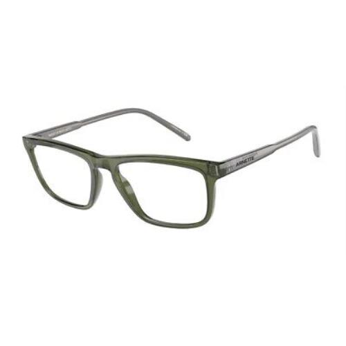 Arnette AN7202 2777 Roboto Trans Military Green Transparent 54 Unisex Eyeglasses