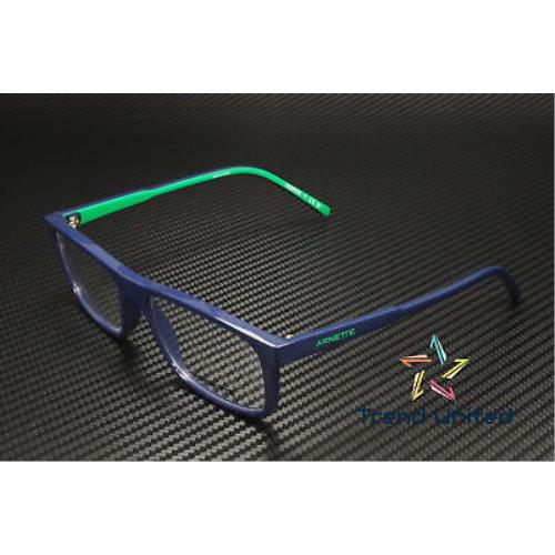 Arnette AN7194 2754 Pillow Navy Blue Demo Lens 54 mm Men`s Eyeglasses