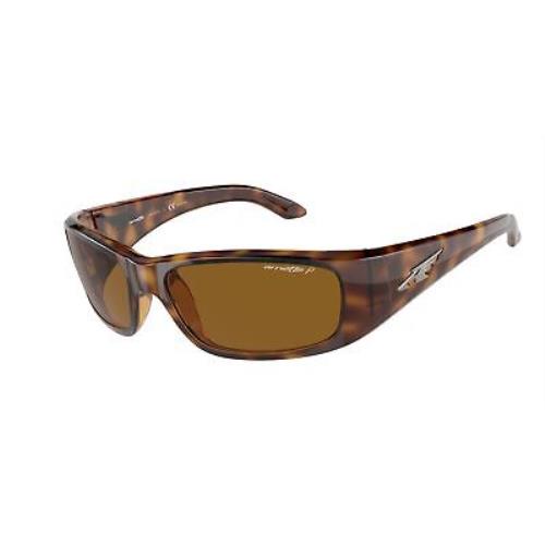 Arnette AN4178 208783 Shiny Havana Dark Brown Polarized 59 mm Men`s Sunglasses