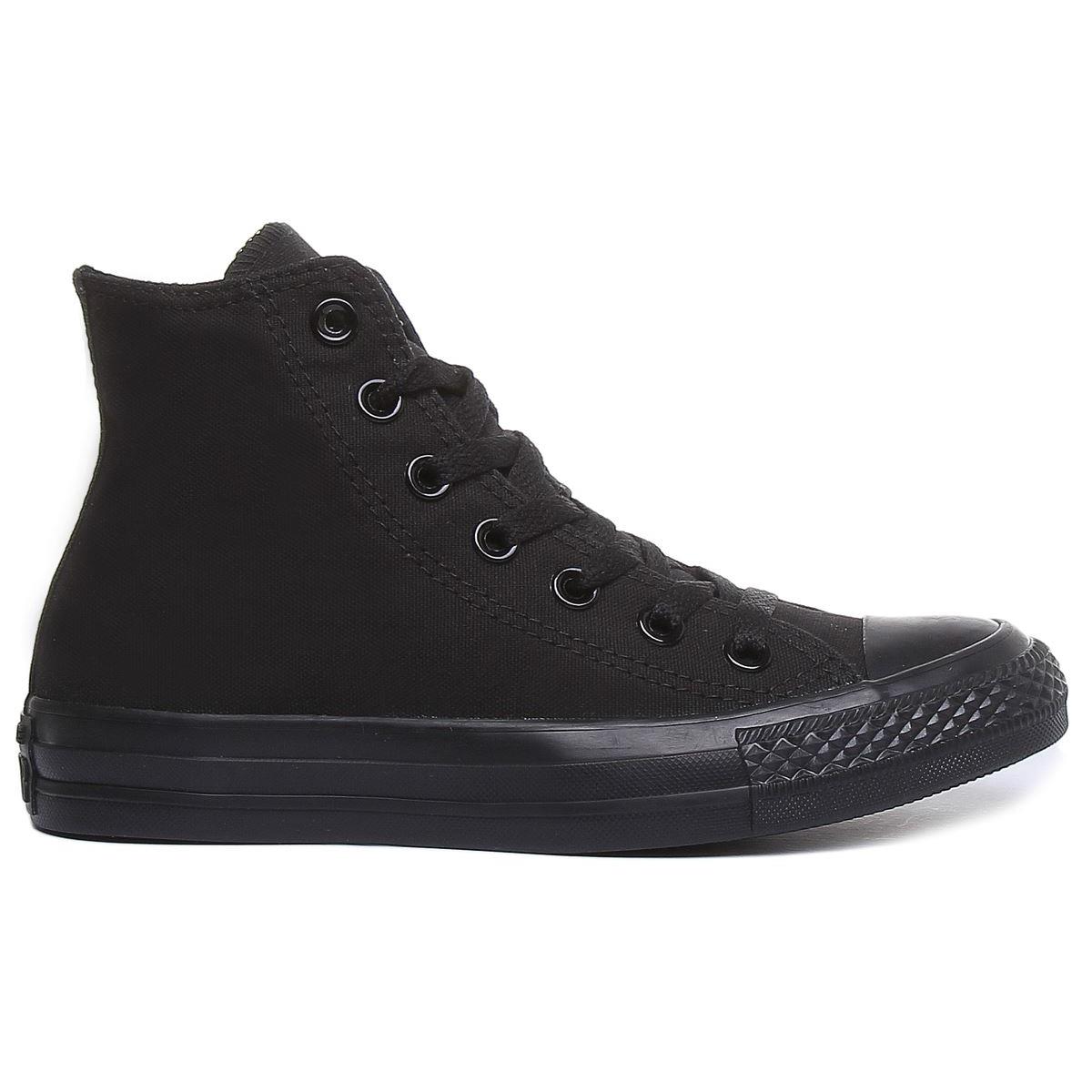 Converse M3310Ct As Hi Top Sneaker Black Mono Lace Up Unisex Size US 5 - 13