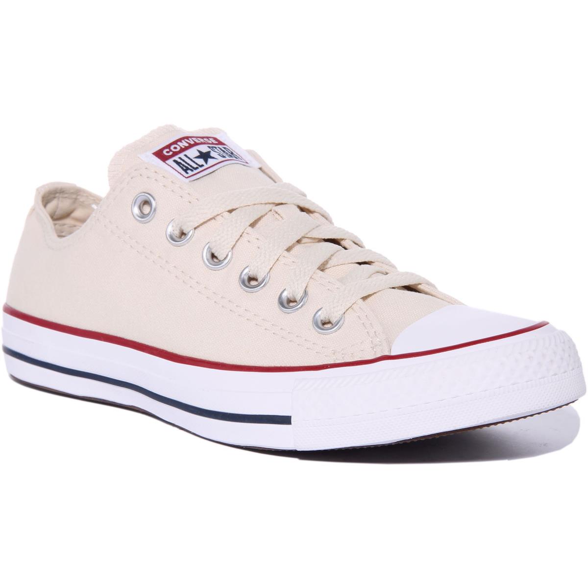 Converse 159485C Chuck Taylor All Star Canvas Trainers Beige Size 2.5 - 13 BEIGE