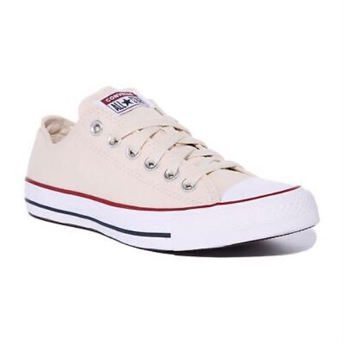 Converse 159485C Ct As Ox Unisex Canvas Sneakers In Beige Size US 3 - 12