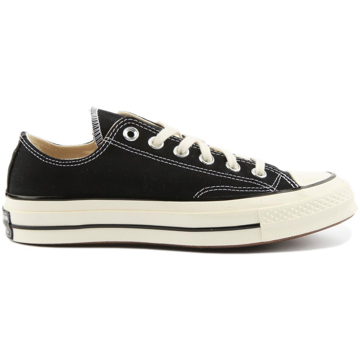 Converse 162058 Chuck 70s Ox Unisex Canvas Low Sneakers In Black Size US 3 - 12