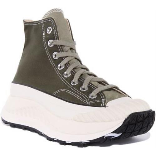 Converse A01681C Chuck 70s AT CX Hi Unisex Sneakers In Khaki Size US 4 - 8 - KHAKI