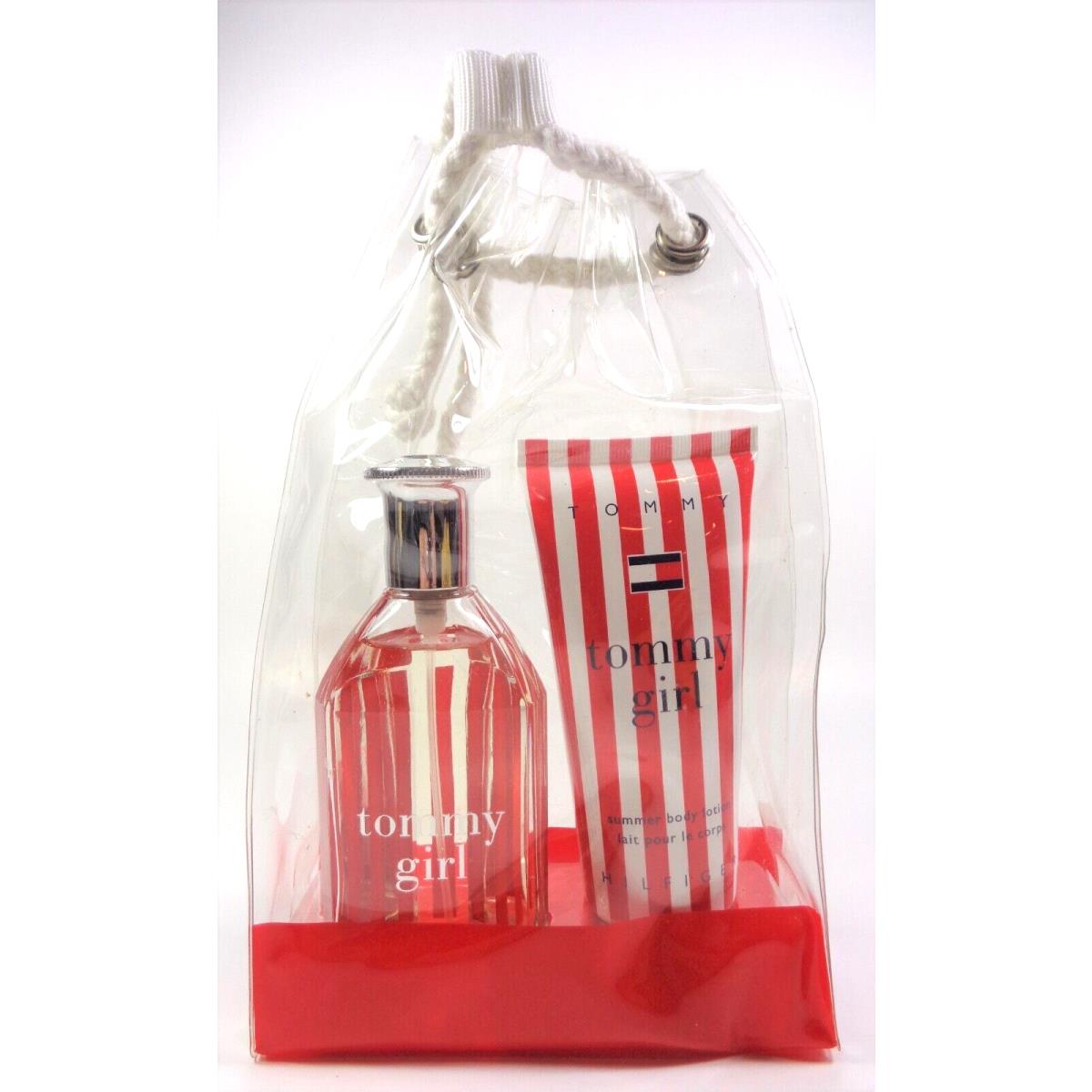 Tommy Girl by Tommy Hilfiger Set 3.4oz/100ml Edt Summer Cologne Spray+lotion