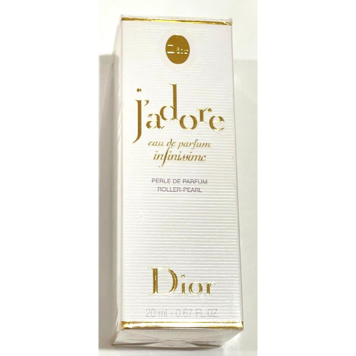 Dior J`adore Infinissime Eau De Parfum Roller Pearl .67 fl oz / 20 ml