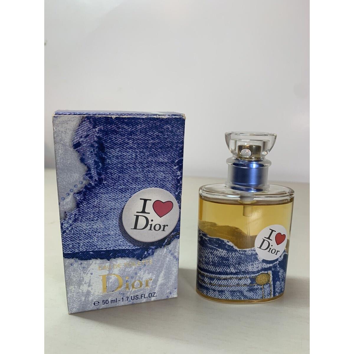 I Love Dior Christian Dior Eau de Toilette Women Spray 1.7 Fl.oz. Rare