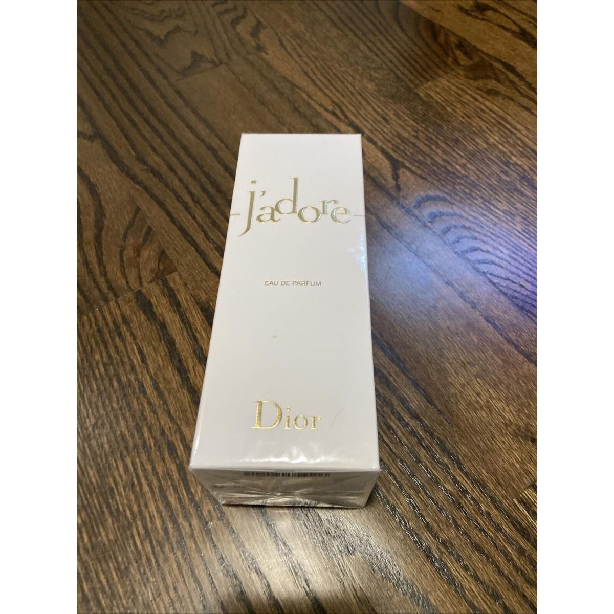 J`adore by Christian Dior 3.4 oz Eau De Parfum Spray For Women Box