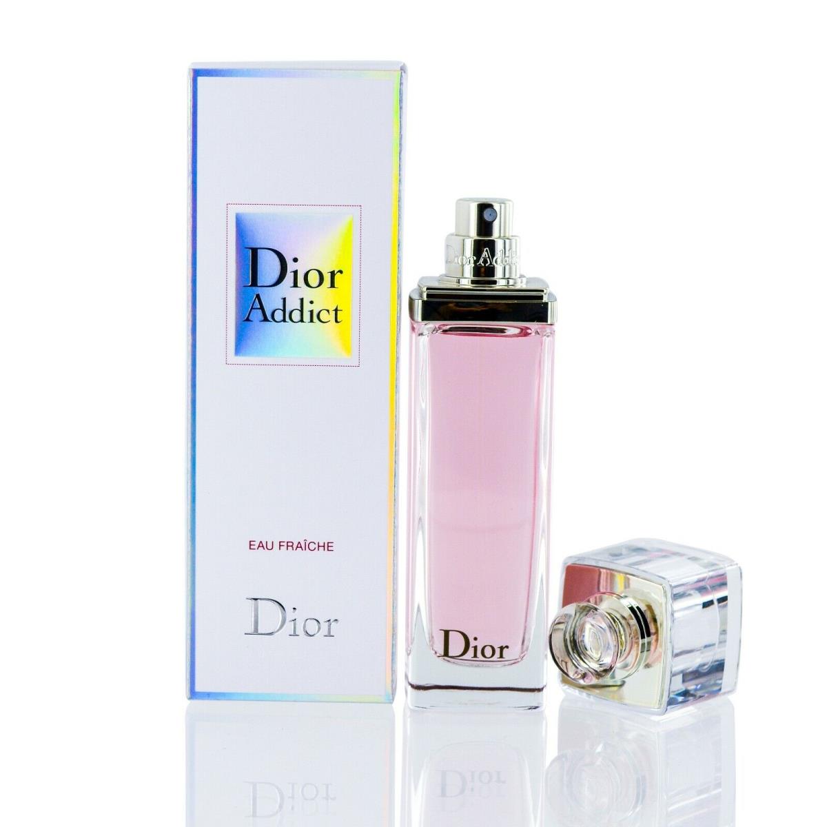 Christian Dior Addict Edt Eau Fraiche Spray For Women 1.7 Oz Packaging-nib