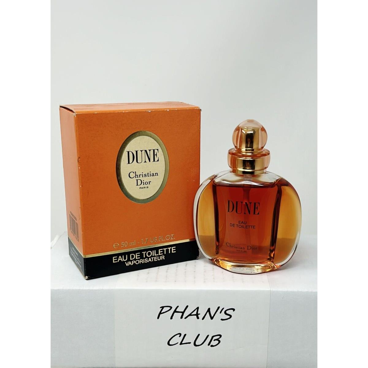 Christian Dior Dune 1.7 Fl. Oz. Edt Minor Damage Box