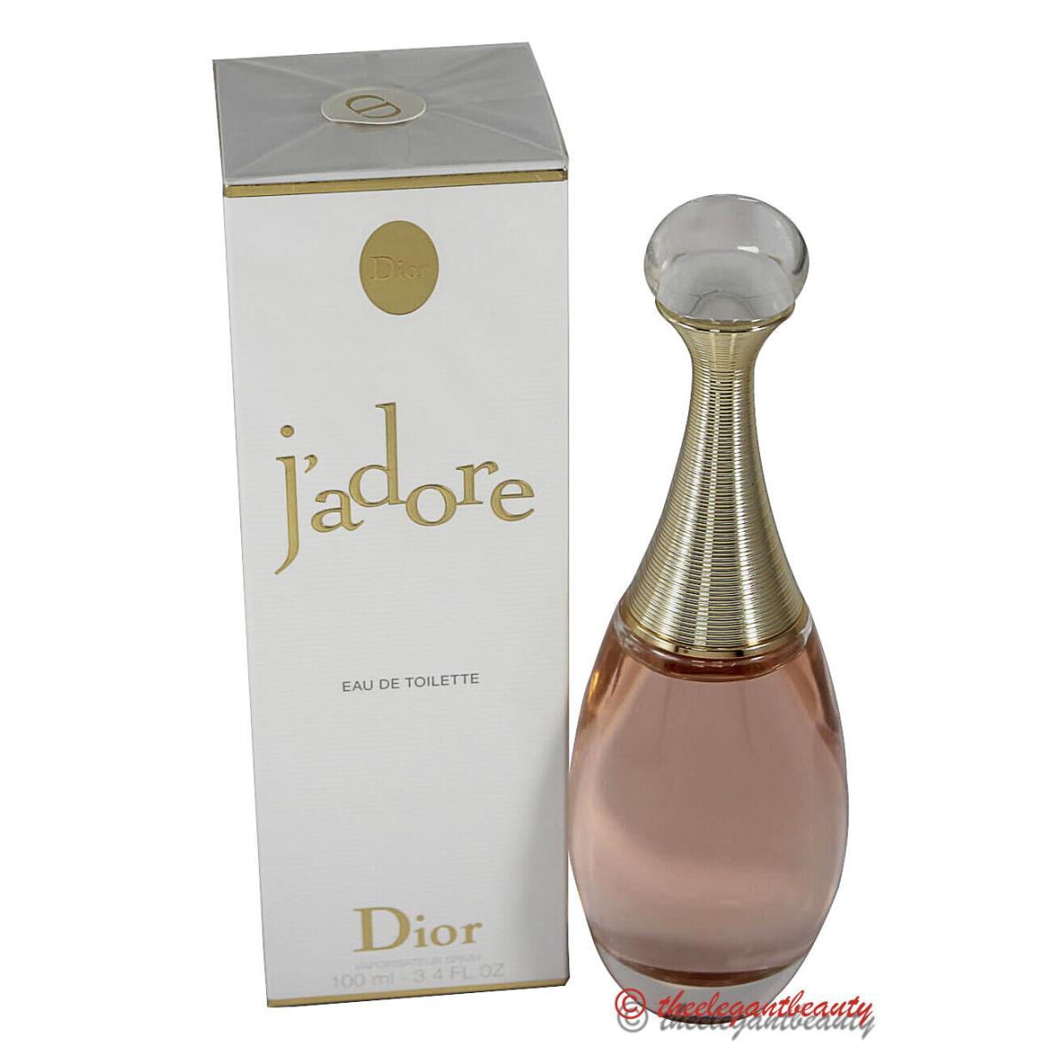 Jadore By Christian Dior 3.4oz./100ml Edt Spray For Women