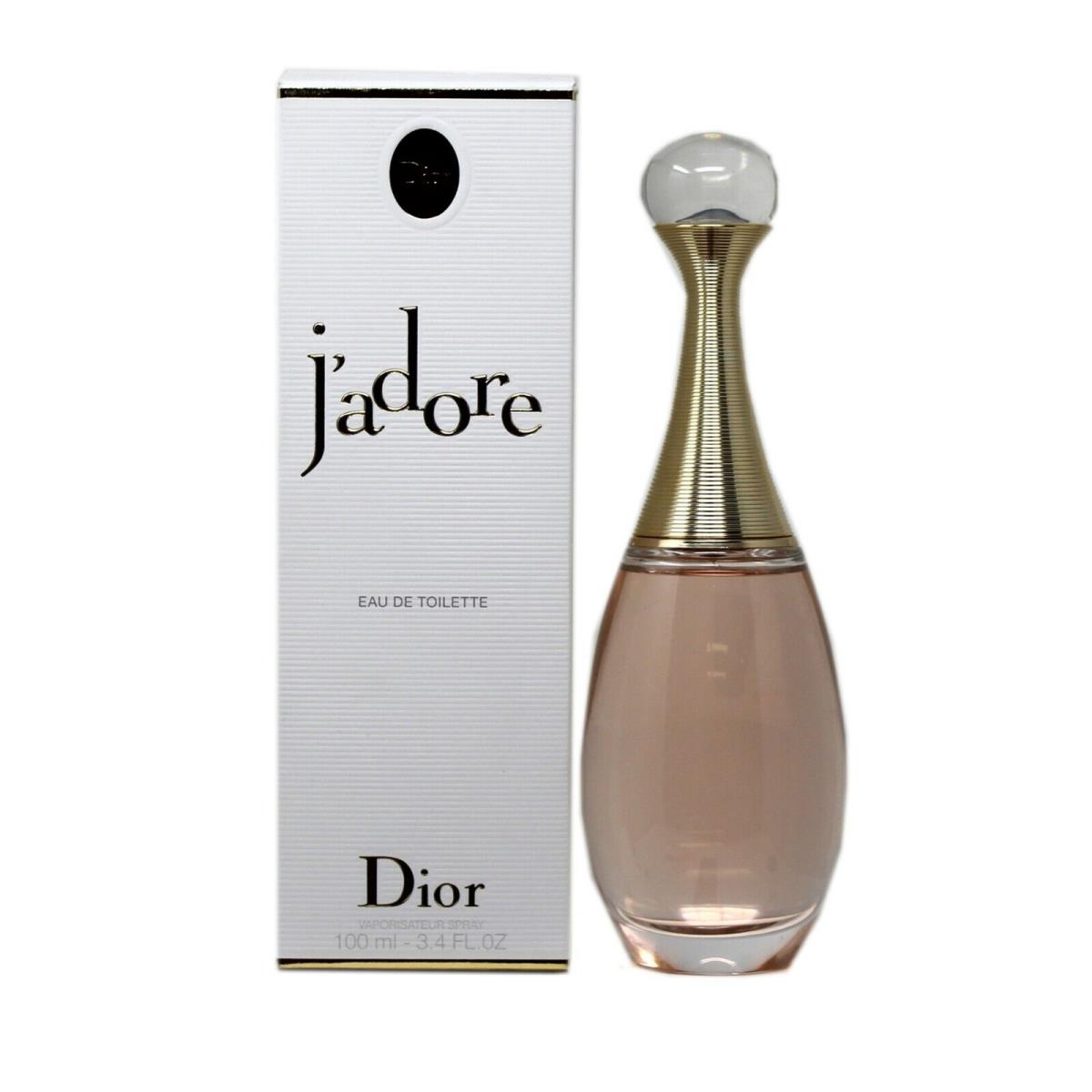 Dior J`adore Eau DE Toiletter Vaporisateur Spray 100 ML/3.4 Fl.oz. NO Cellophane